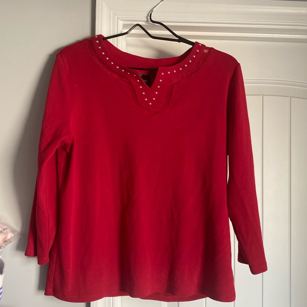 Red XL Rafaela top